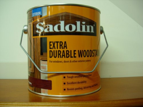 Sadolin Extra Durable Woodstain - Mahogany 2.5L