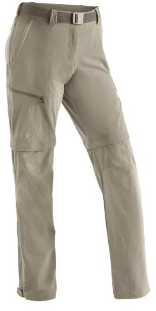 maier sports Women's Nata Functional Outdoor Zip Off Stretch Pants