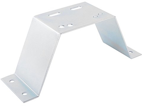 ProPlus Ersatzradhalter Wohnwagen für 4 und 5 Loch Felgen, 3 mm Stahl, 34,5 x 11 x 13 cm