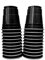 Pack de 20 Shot Noirs Réutilisables | Shots Américains 4cl Noirs | Beer Pong | Shooters Qualité Premium | Gobelets en Plastique Réutilisables | Lavables Lave-Vaisselle | OriginalCup®