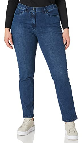 Raphaela by Brax Damen Style Laura 5-Pocket Magic Waist Ultra Dynamic Denim Super Slim Hose, Stoned,42