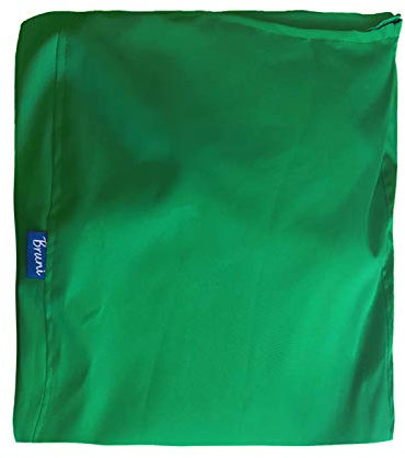 Bruni Classico Sitzsack-Bezug ohne Füllung - Wechselhülle (L, tannengrün)