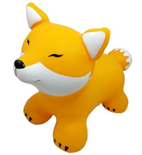 Hüpftier GO69368 Hüpfball, Orange, ca 55 cm
