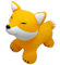 Hüpftier GO69368 Hüpfball, Orange, ca 55 cm