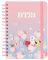 Grupo Erik Bullet Journal Dotted BT21 Cherry Blossom Hard Cover Notizblock, Ringbuch Notizbuch, Dotted Tagebuch, Mit Ringbindung Offizieller Merch, Rosa, A5