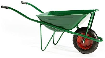 La zappa Carriola con telaio angolare Pesante e vasca verniciata 75 lt