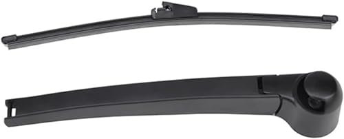 LMMPP Escobilla y Brazo del limpiaparabrisas Trasero para Seat Leon MK2 2005-2012 limpiaparabrisas Trasero del Coche