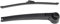 LMMPP Escobilla y Brazo del limpiaparabrisas Trasero para Seat Leon MK2 2005-2012 limpiaparabrisas Trasero del Coche