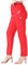 Women's Full Length Cherry Berry Trousers - Ladies Italian Plain Casual Stretchy Elasticated Waist Summer Pants Plus Size Red 22