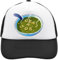 Functon+ Get A Job Soup Artwork Mesh Back Trucker Cap Adjustable Snapback Hat Casu White, Schwarz , Einheitsgröße