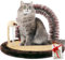 Happi N Pets Kratzpfosten, Große Selbstpflegegerät, Katzen-Selbstmassagegerät, Katzenhaarbürste für die Pflege mit robuster Katzenkratzpad und Katzenminze, interaktive Maus-Spielzeug für Kätzchen