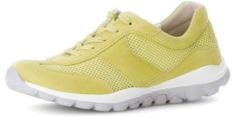 Gabor Damen Low-Top Sneaker, Frauen Halbschuhe,schnürschuhe,schnürer,straßenschuhe,Strassenschuhe,Sportschuhe,Limone,40 EU / 6.5 UK