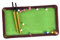 Oshhni Miniatur-Billardtisch im Maßstab 1/64, bemalte Figuren, Miniatur-Personen-Accessoire für Miniatur-Szenen