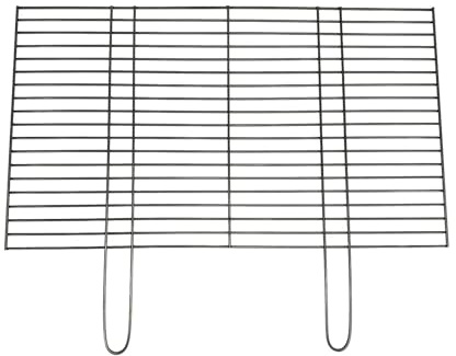 Prestivio BBQ Grillrost aus Edelstahl rostfrei für Holzkohlegrill Gasgrill pflegeleicht massiv mit Griffen stabile Qualität Grillgitter aus V2A Edelstahl 60x40 cm