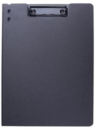 Klapp-Klemmbrett mit Metallclip, 32,8 x 24,6 cm, Standardgröße, Klemmbretter, Ordner, Organizer, Schreibtafel für Büro, Ordner, Tafel zum Schreiben, Zeichnen