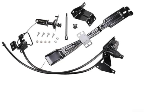 Kit de support de roue de secours, compatible avec Fiat Ducato à partir de 2006 pour Jumper Boxer Relay 2006 Installation de remplacement ABS Métal Noir