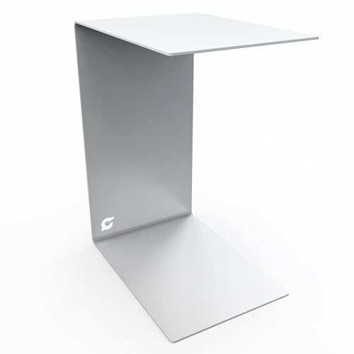 tuning-art Berlin Beistelltisch Metall | hochwertig pulverbeschichtet | Couchtisch Wohnzimmertisch Laptoptisch Sofatablett | Innen und Außen einsetzbar
