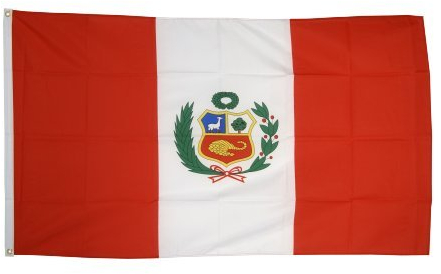 Flagge Peru - 90 x 150 cm [Misc.]