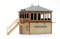 Dapol Model Railway Signal Box Plastic Kit - OO Scale 1/76