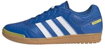 adidas Unisex Spezial Light Handball Shoes Schuhe, Prime Blue/Cloud White/Vivid Yellow