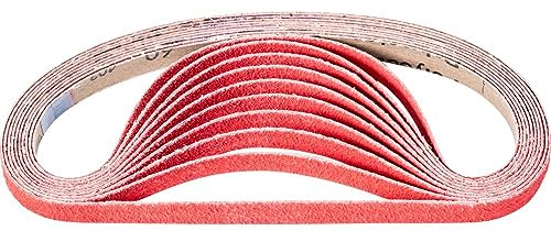 PFERD 799550 Kurzbander BA, Ausführung Keramikkorn Co-Cool, 60 Korngröße, 520mm x 12mm, 100 Stück