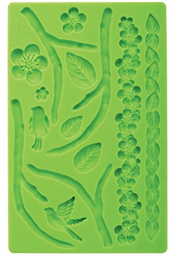 Fondant et gomme pâte Silicone moule-Nature