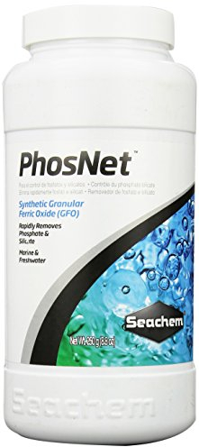 Seachem PhosNet Phosphat-Silikatentferner für Aquarien, Filtermedien, 250 g (001443)