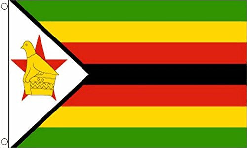 3Ft x 2Ft Flag Zimbabwe Piccola Bandiera