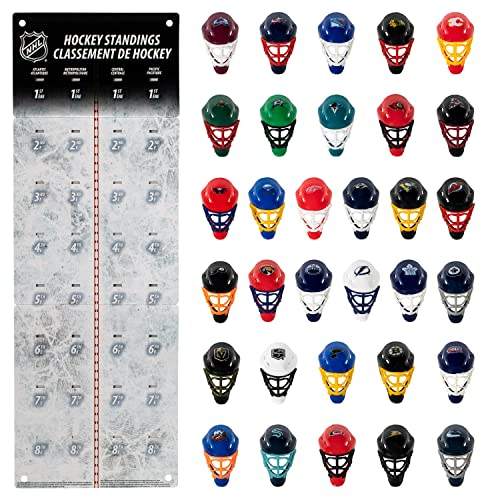 Franklin Sports NHL Goalie Mask Tracker – Micro Mask Tracking – alle 32 Teams erhältlich – Seattle Kraken