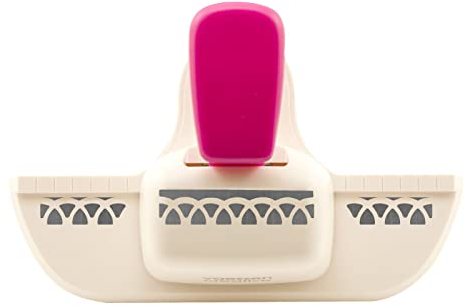 Vaessen Creative Bordürenstanzer Zaun, 16 x 10 x 6 cm, White