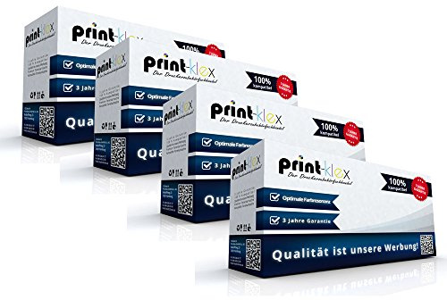 4x Print-Klex Trommeleinheiten kompatibel für HP Color Laserjet CP 6015X Color Laserjet CP 6015XH CB384A CB385A CB387A CB386A BK CY MA YE Schwarz Blau Rot Gelb - Color Print Serie