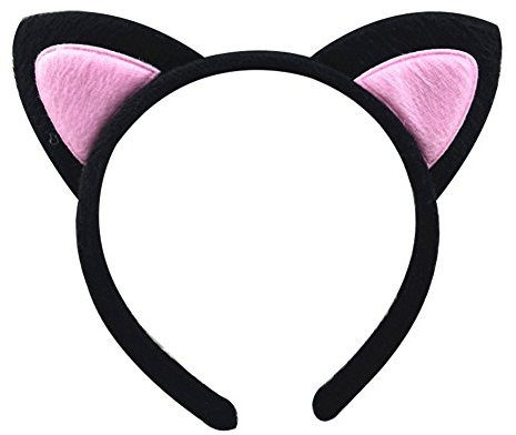 Milopon Haarreif Kinder Haarband Haar Reif Cute Katzenohren Haarband Spange Haar Schmuck (C2)