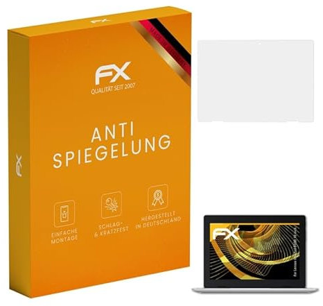 atFoliX Película Protectora compatible con Lenovo IdeaPad D330 10 inch Lámina Protectora de Pantalla, antirreflejos y amortiguadores FX Protector Película (2X)