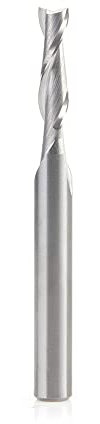 Amana Tool 46062 SC Spiral Plunge 5mm D x 3/4 CH x 1/4 SHK x 2-1/2 Inch Long 2 Flute Up-Cut Router Bit