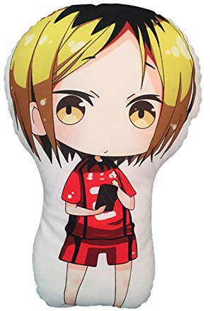 Zhongkaihua Haikyuu Toys Neuheit Haikyuu Kenma Kozume Wurfkissen, Super Kawaii MHA Plüschspielzeug mit doppelseitigem Muster für Home Sofa Decor Kreatives Spielzeug Geschenke für Freunde