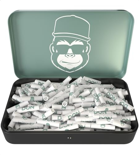 CALM DON® Active Filter | Premium Aktivkohlefilter slim ø5.9mm mit Kokosaktivkohle [250 Filter]