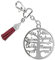 Personnalisé nom porte-clés en acier inoxydable, Arbre de vie, Cadeau des fêtes, anniversaire, Prénom porte clef de sac, Noms de famille, Cadeau pour elle, Custom tree of life keychain, Porte-bonheur