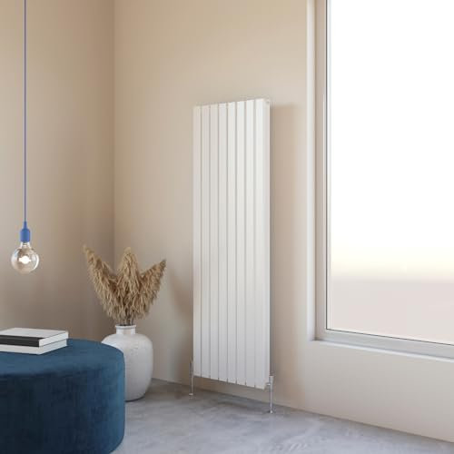 Flat Panel Radiator 1600x544mm Vertical Design Double Tall Upright White Central Heating Rad UK