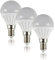 MiniSun | 4W LED SES E14 Golfball Energy Saving Long Life Light Bulbs | LED Bulbs, Home Décor & Improvement Essential | Pack of 3 | 6500K Cool White