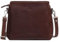 Adax Stylish Elegant Echtleder Umhängetasche Schultertasche Damen, Braun Hüfttasche Groß Desigual Crossbody Bag Für Damen Mit Verstellbaren Schultergurts - Sia