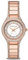 Michael Kors - Outlet Collection Sylvia, Couleur Or Rose, Montre en Acier Inoxydable pour Femme MK4656