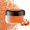 Essbarer Glitzer - 10g Essbarer Glitzerpulver Schimmer Glitzerstaub für Getränke, Kuchen, Lebensmittel - Metallisch Glitzerpuder Lebensmittelfarbe Pulver zum Cocktails, Wein, Fondant, Keksen (Orange)