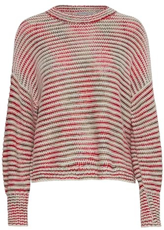 fransa - FRLEA PU 2 - Pullover - 20611401, Größe:M, Farbe:Red Alert Mix (202142)