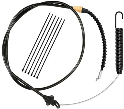 XIKOBY 946-04173E Câble de lame d'engagement compatible avec Troy Bilt Pony Craftsman MTD Bolens 116 cm Tondeuse à Gazon, Tracteur Trieur Machine Tondeuse à Gazon Pièces 946-04173 746-04173E