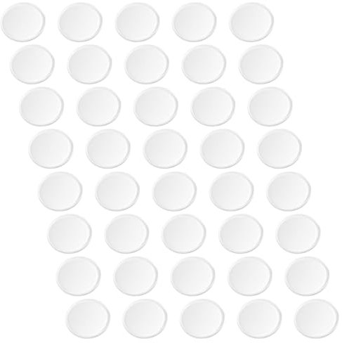 Yolev 40pcs Cabinet Bumpers Soft Self Adhesive Furniture Pads Clear Cabinet Stoppers Noise Reducing Silicone Rubber Extremely Durable