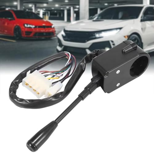 SSFENG Lenkstockschalter Hebel Blinkerhebel für Benz MB-Trac 1973-1991, Blinkender Steuerschalter Car Steering Blinkerhebel Auto Lenkstockschalter 0035458724