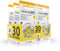 Hearing360 PR70 Hearing Aid Batteries Size 10, Mercury Free Batteries Extra Durability and Reliability (5 Blister Packs, 30 Batteries)