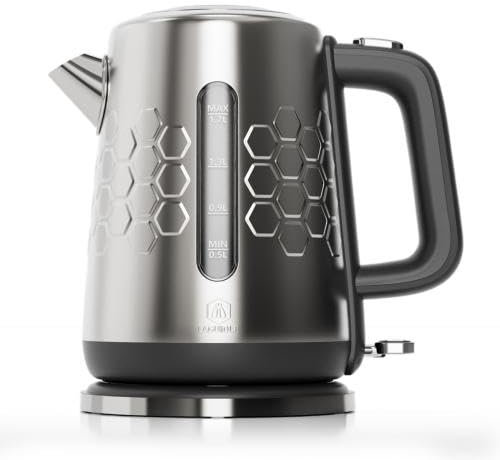 Bouilloire électrique en inox 1,7L