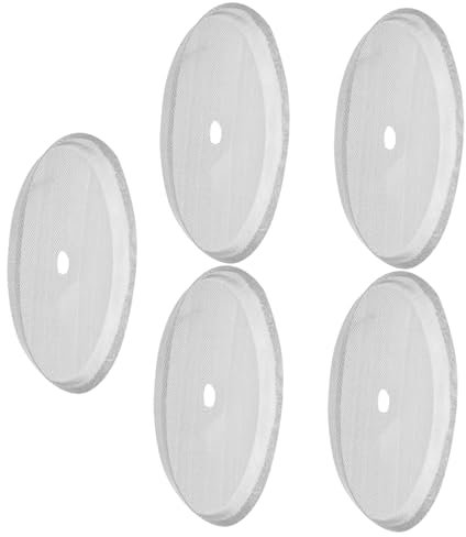 Alipis 5 Piezas Filtros Inoxidable para Cafetera Francesa de Micrones Repuestos para y Café y Durabilidad Plazo