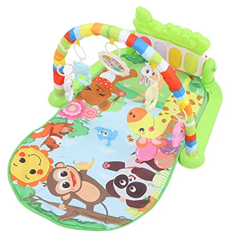 SENECESLI Baby Kick Play Piano Weiche und Sichere Kleinkind-Turnmatte mit Musik, Zum Krabbeln und Spielen von Kleinkindern, Hautfreundlich, Pädagogisch Abnehmbar, Größe: 29,5 X 21,3 X 15,4 Zoll